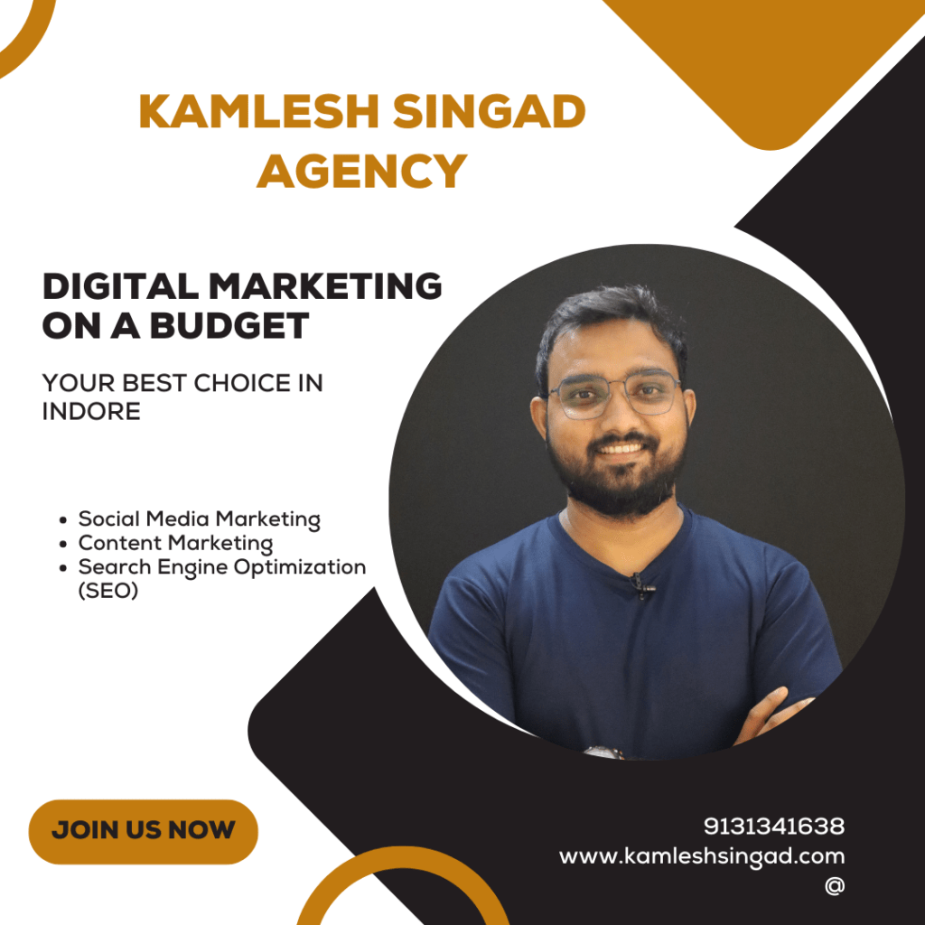 Digital Marketing on a Budget | Code With Kamlesh Indore 2 Yellow And Brown Modern Online Learning Course Instagram Post 1
