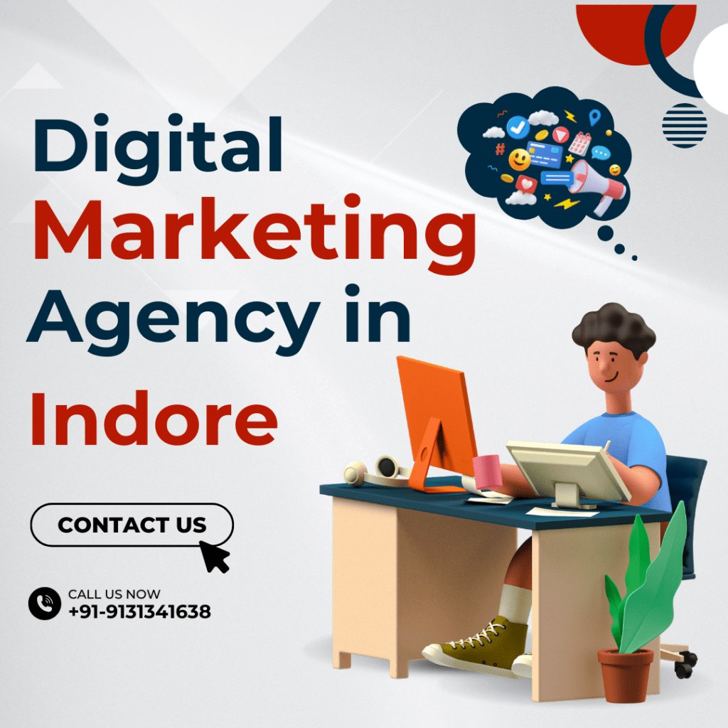 White 3D Modern Digital Marketing Agency Instagram Post