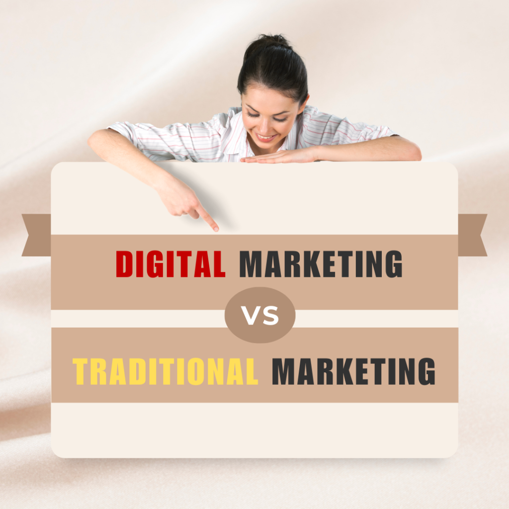 Digital Marketing vs Traditional Marketing